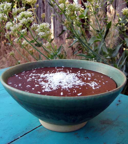Chocolate-Coconut Mousse