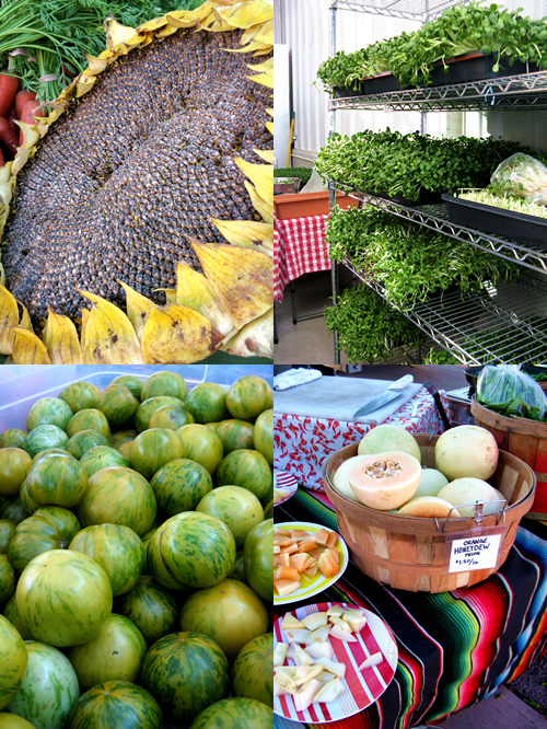 Collage of Market Treats